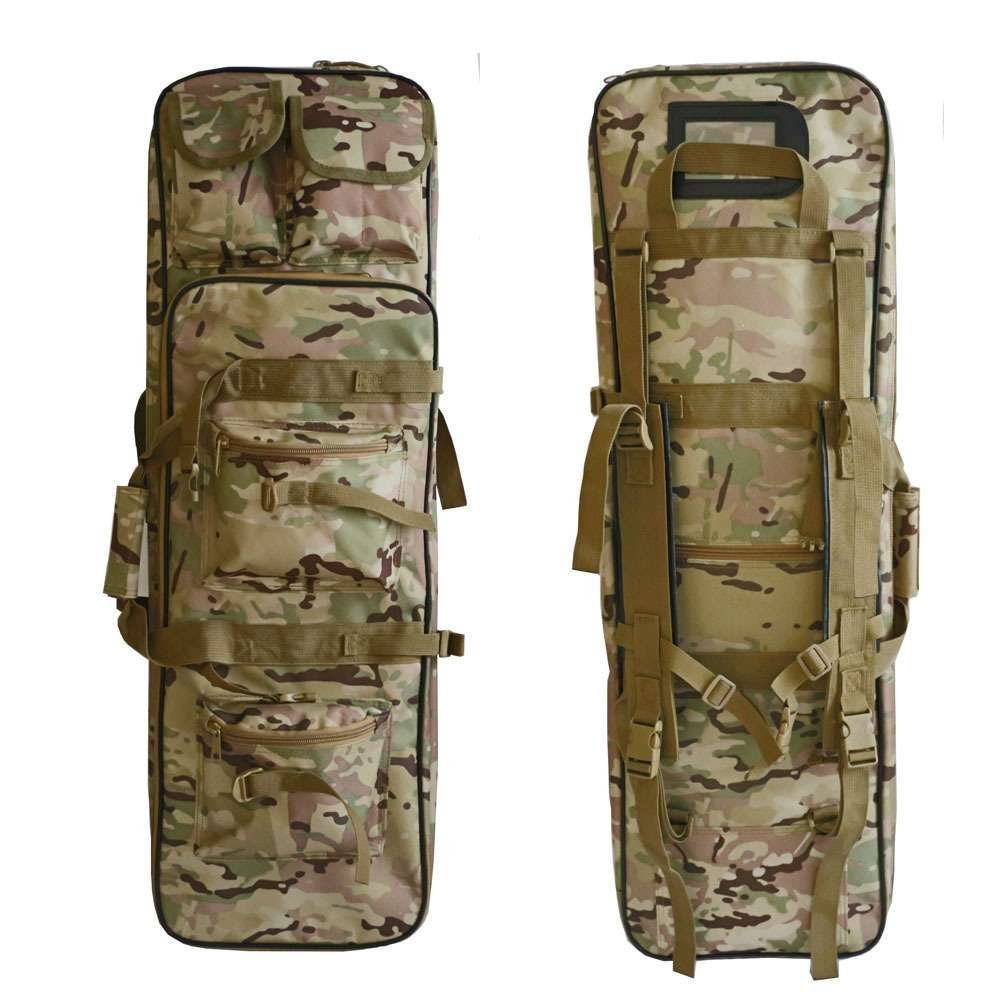 Tactical Airsoft Paintball Gun Protection Bag Fishing Bag Airsoft Square Bags Shoulder Pouch Double Pack - Image 3