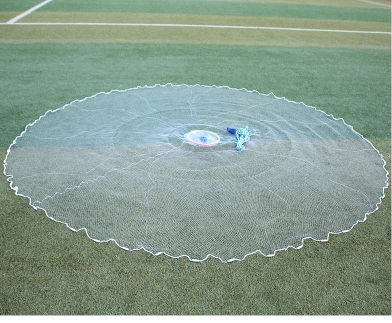 Cast Netease Cast Net Aluminum Ring Fishing Hand - Image 2